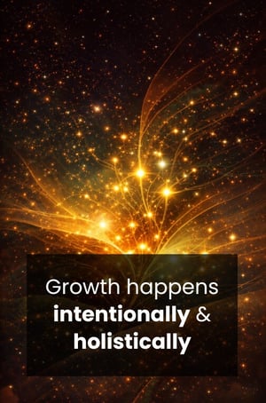 growth happens intentionally